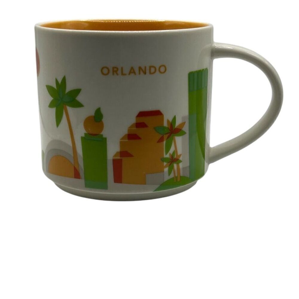 Starbucks You Are Here Series Orlando 14 Oz Ceramic Coffee Mug